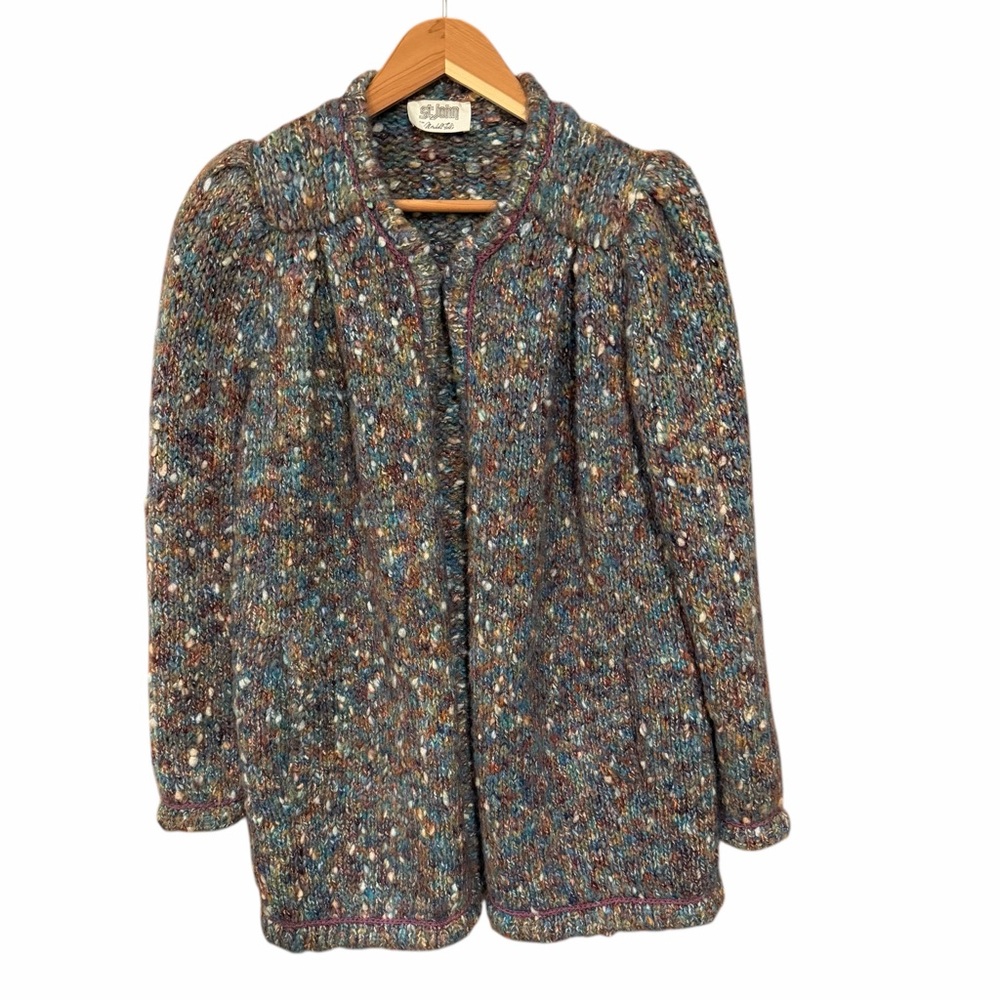 ST. JOHN for Marshall Field’s Bouclé Knit Jacket Cardigan – Size M